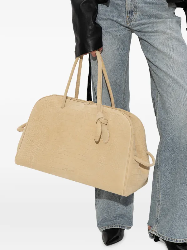 Jacquemus The Large Turismo ハンドバッグ | ニュートラル | FARFETCH JP
