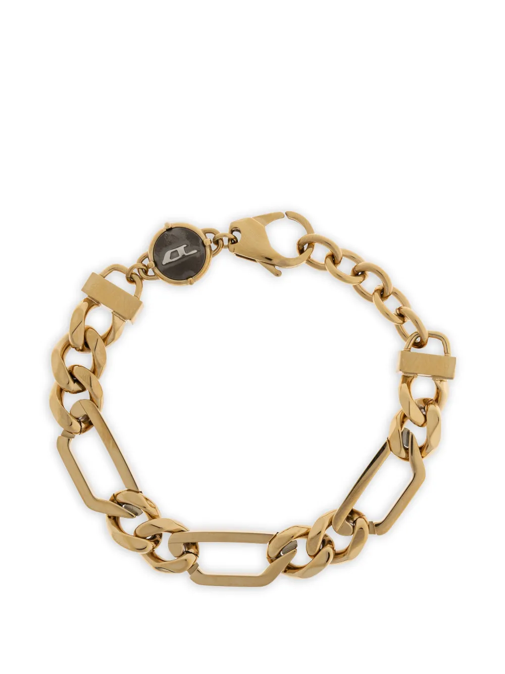Diesel chain logo bracelet - Oro