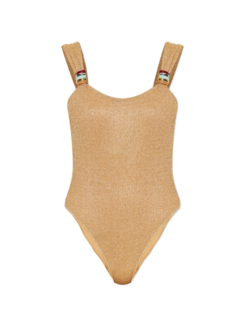 Oséree lurex swimsuit - Oro