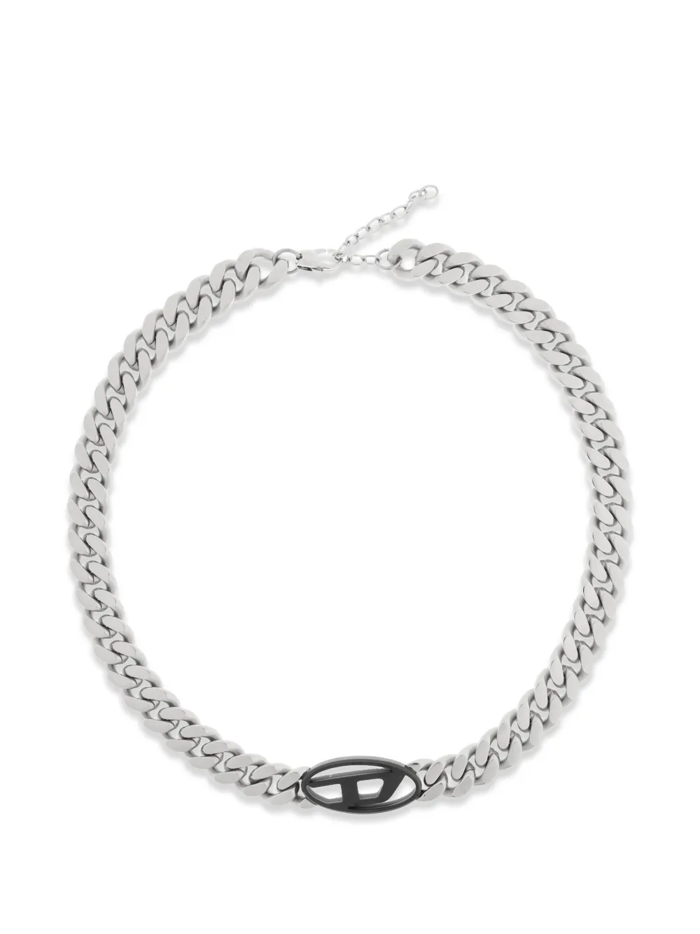 Diesel chain logo bracelet - Argento