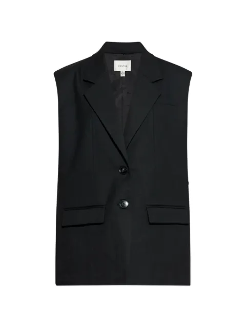 Gestuz buttoned sleeveless jacket