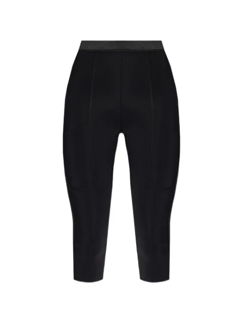 Coperni elasticated cycling capri shorts 