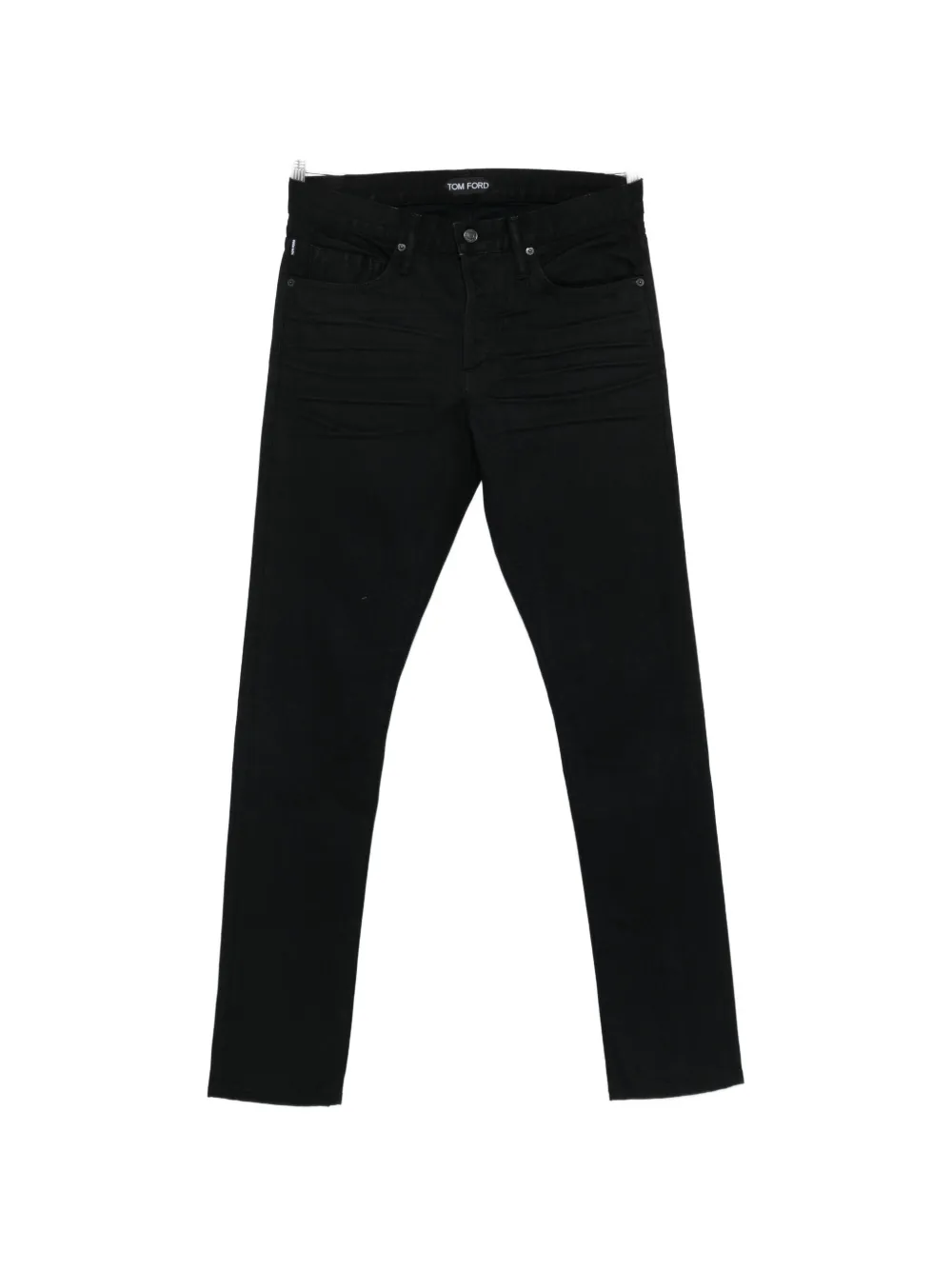 TOM FORD Jeans con applicazione logo - Nero