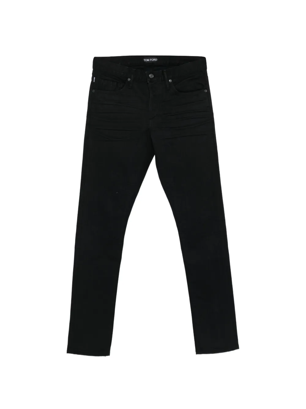 TOM FORD Jeans con applicazione logo - Nero