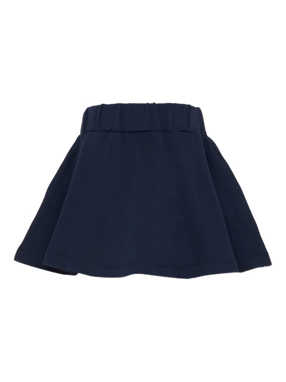 Fendi Kids Plooirok met opgestikte zak Blauw
