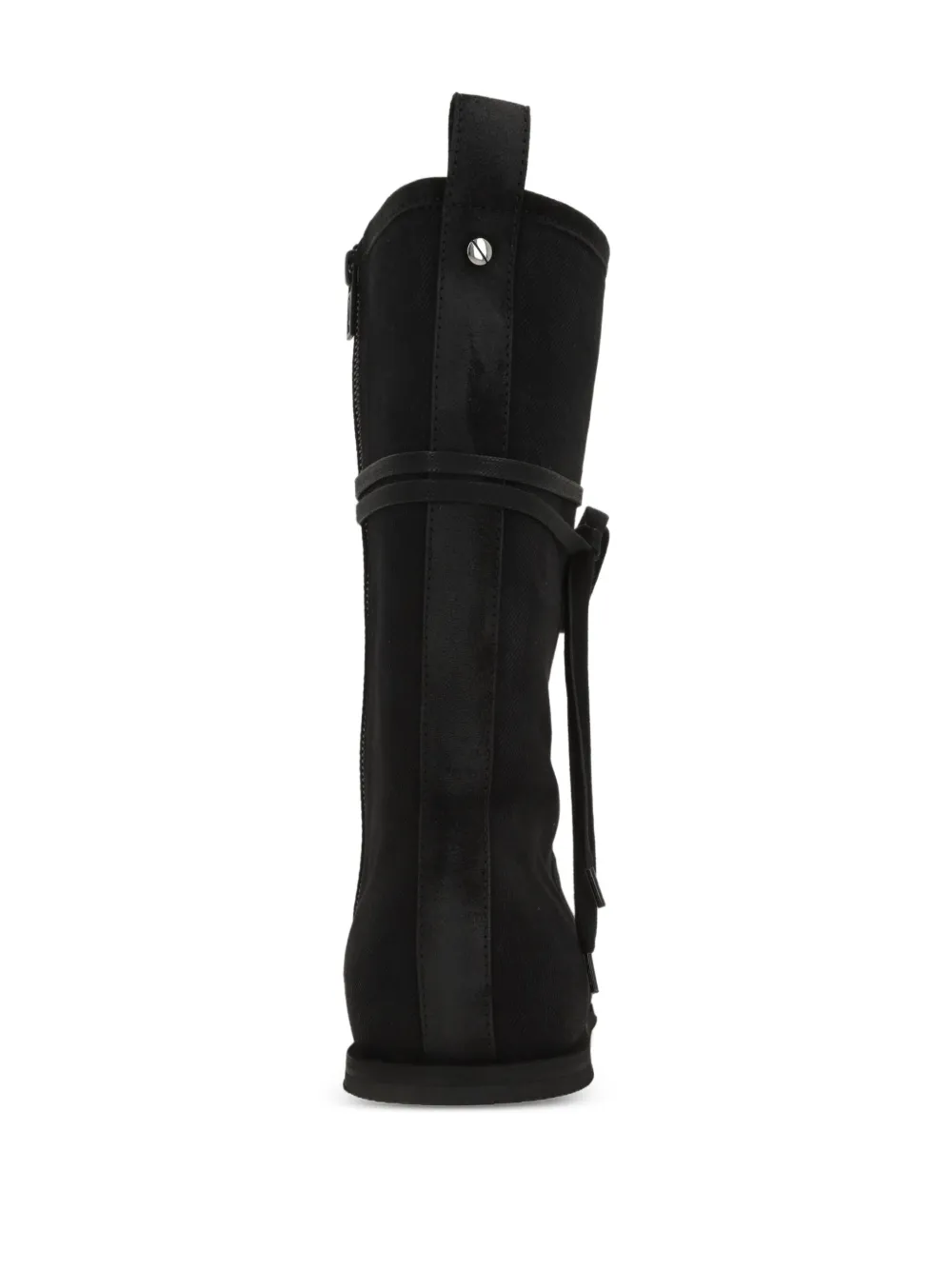 Ann Demeulemeester Veterlaarzen Zwart