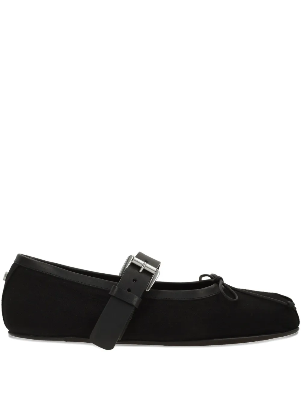 Ann Demeulemeester Ballerine Zoey con fibbia - Nero