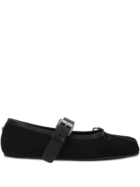 Ann Demeulemeester 조이 버클 발레리나 플랫 슈즈