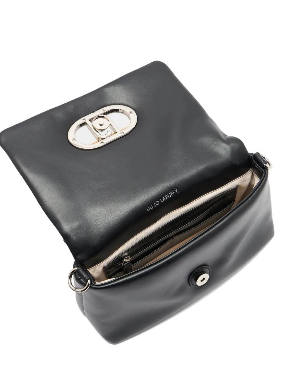  Liu Jo Medium Lapuffy Shoulder Bag - Black 