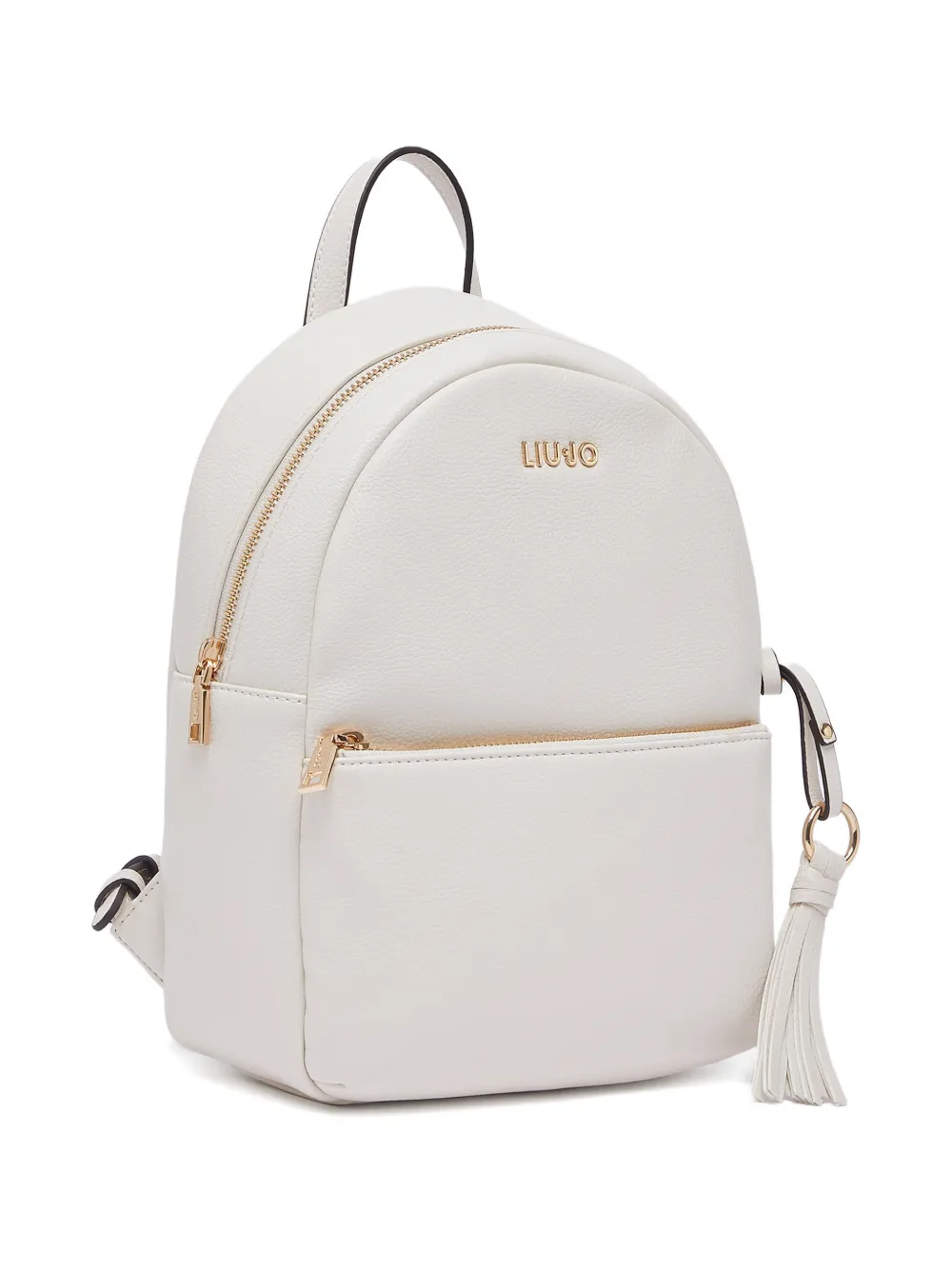  Liu Jo Medium Logo-lettering Backpack - White 