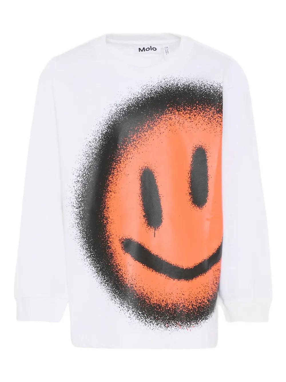 Molo smiley-print T-shirt - Bianco