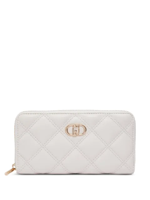 LIU JO cartera capitonada con placa del monograma