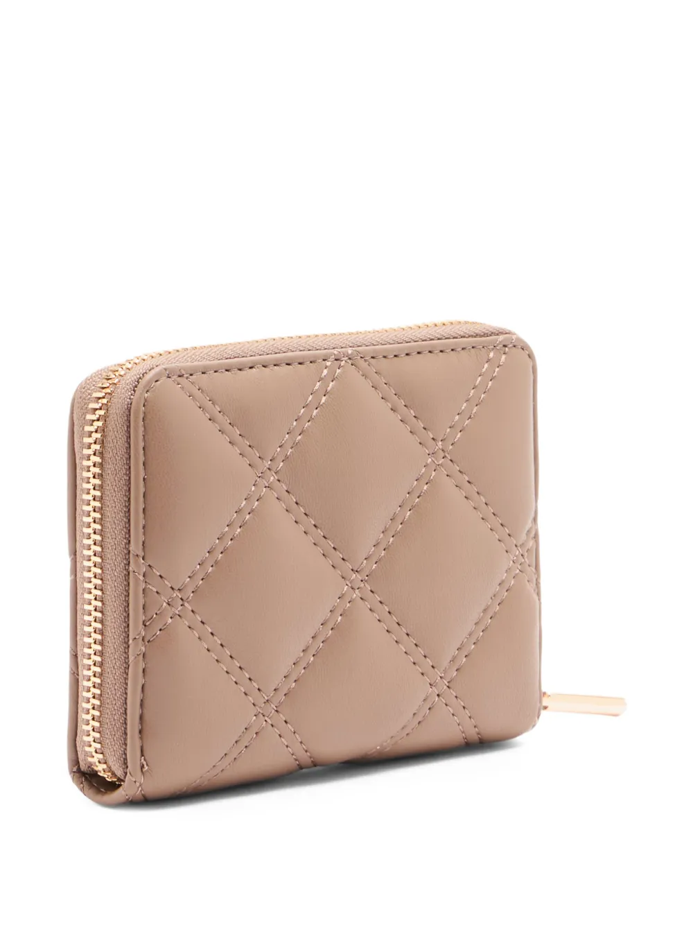  Liu Jo Monogram-plaque Quilted Wallet - Neutrals 