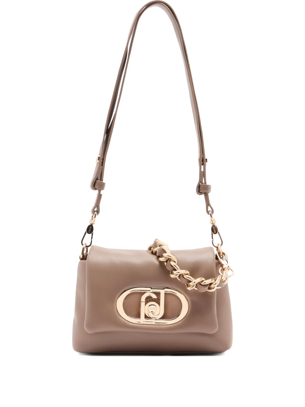 LIU JO small LaPuffy shoulder bag - Neutrals