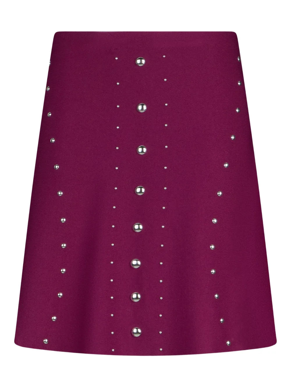 LIU JO studded knitted skirt - Viola