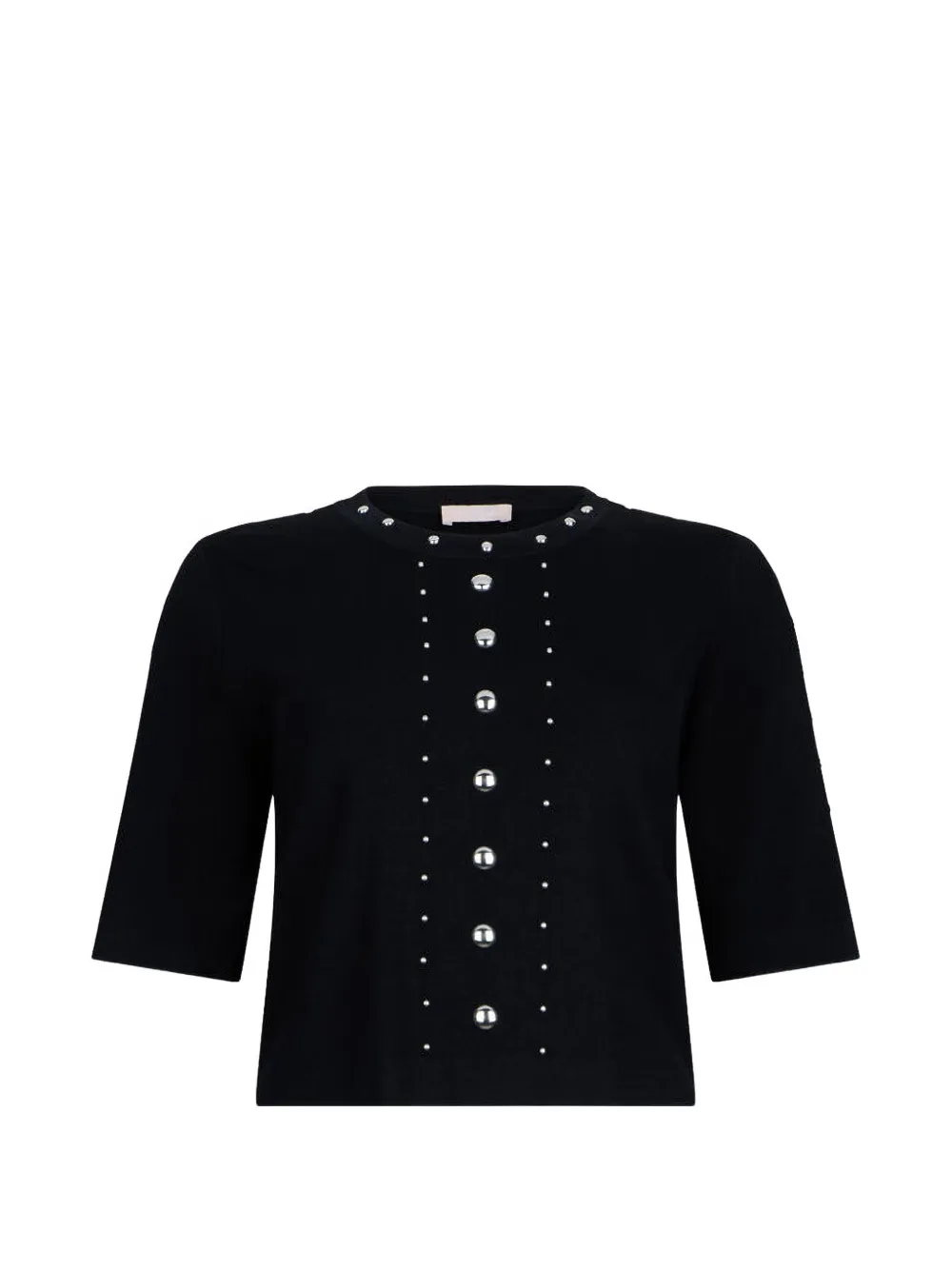 LIU JO knit top with studs