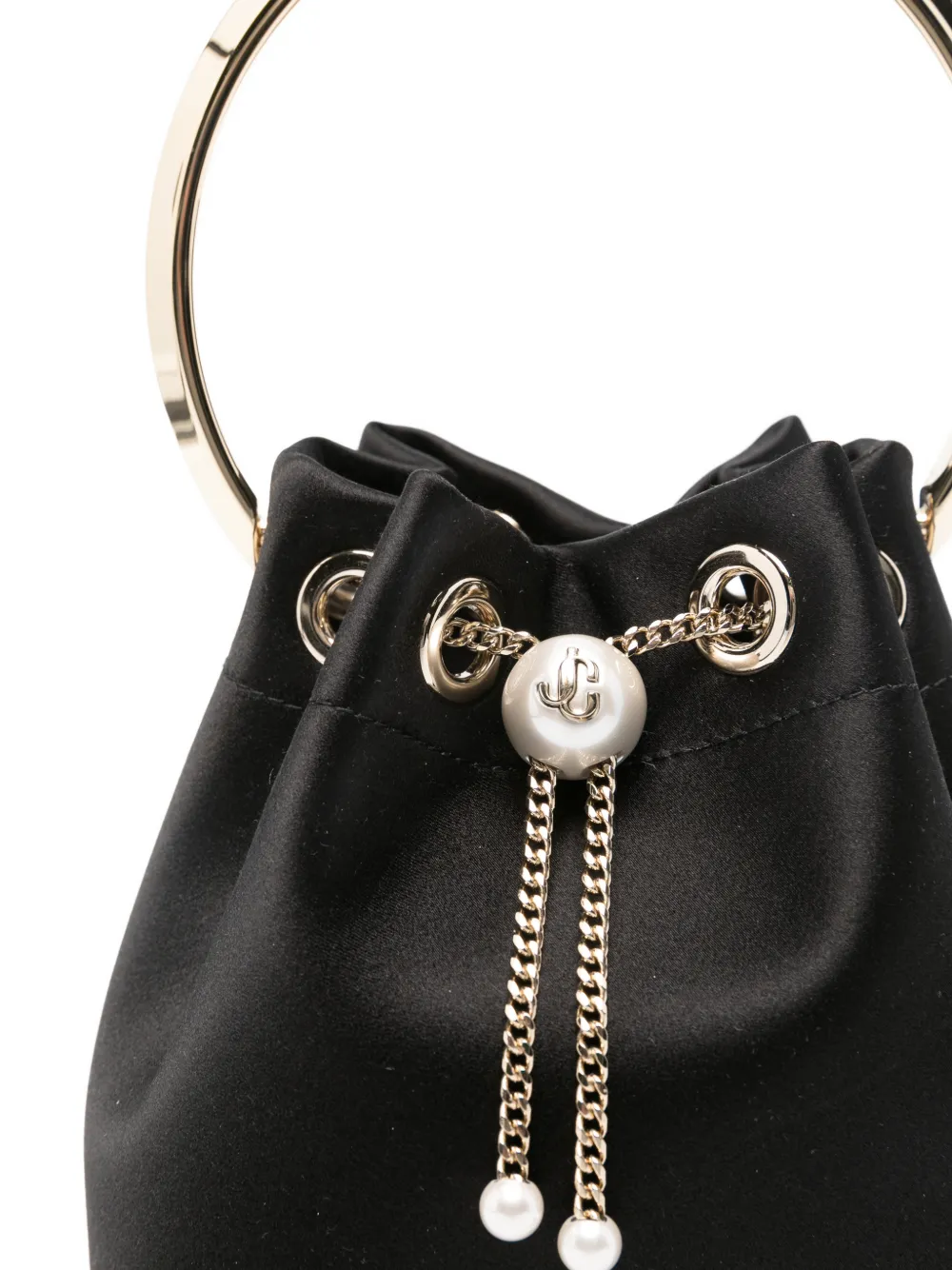 Bon Bon ring-handle clutch mini bag