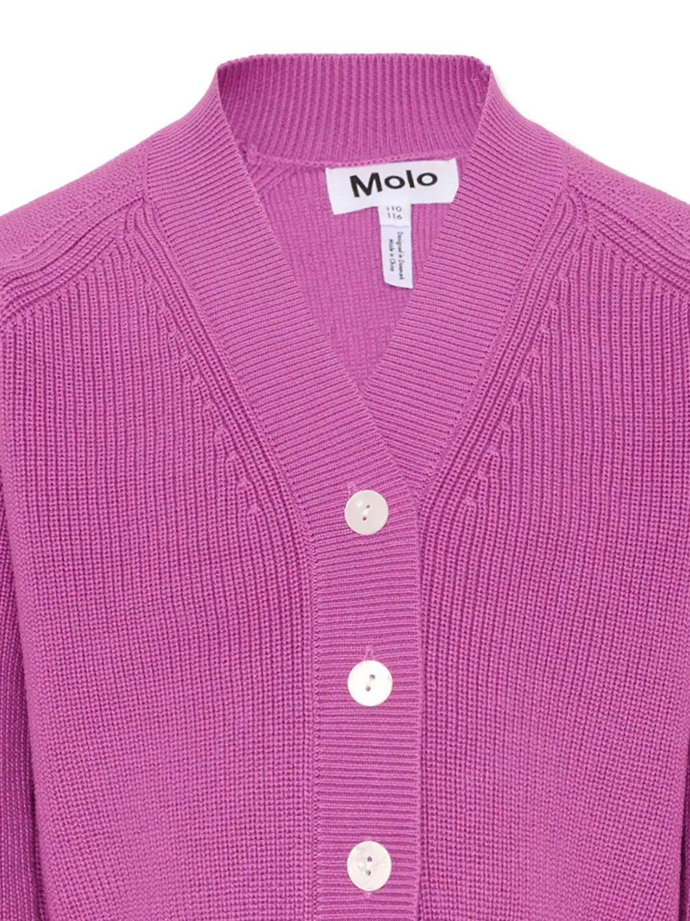 Molo Vest met knopen Roze