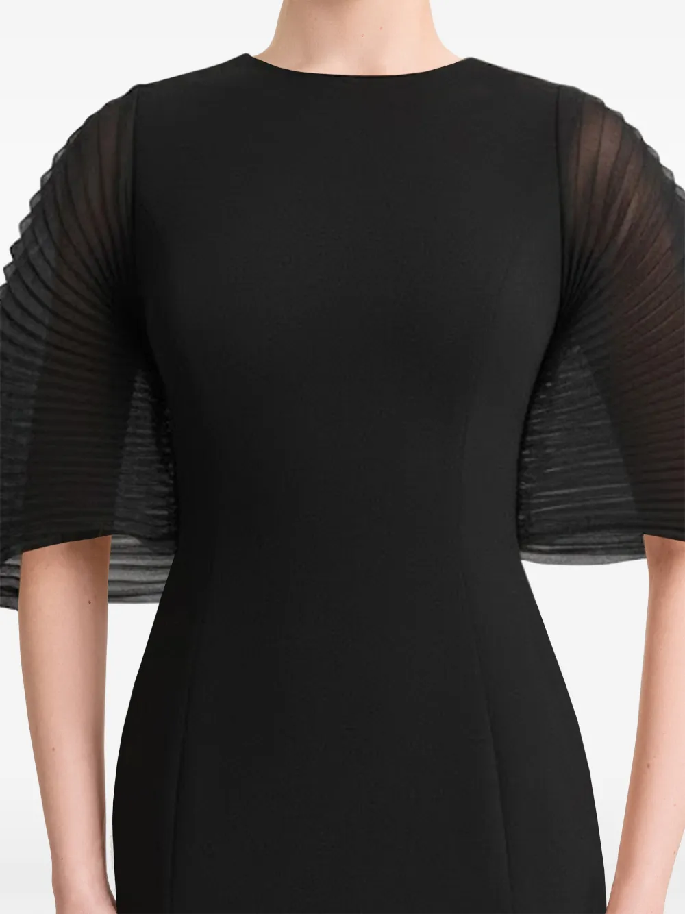 Gemy Maalouf Maxi-jurk met strikdetail Zwart