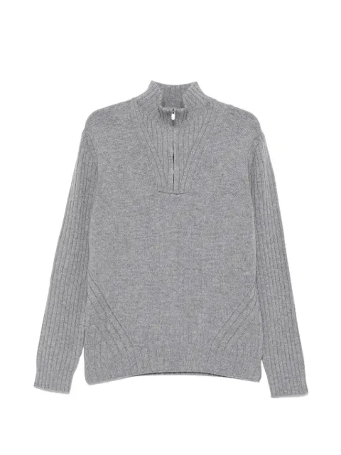 Corneliani half-zip sweater 