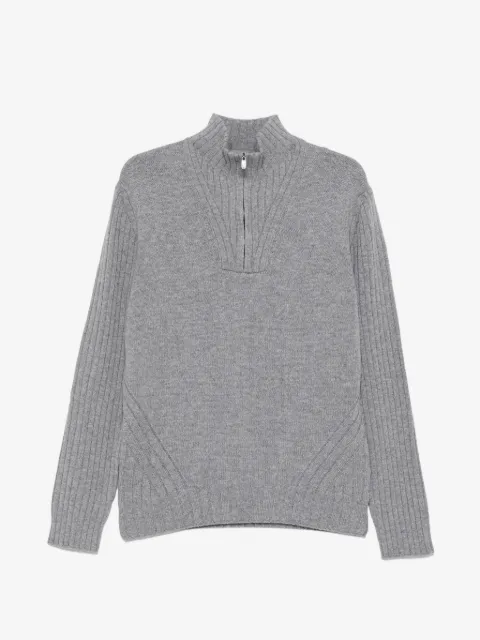 Corneliani half-zip sweater
