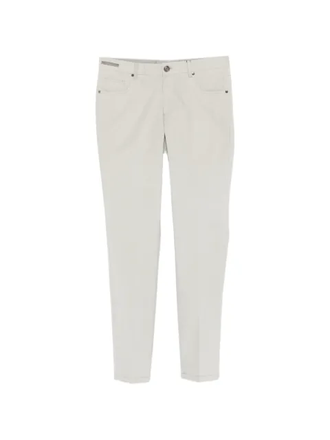 Corneliani belt-loop pocket trousers