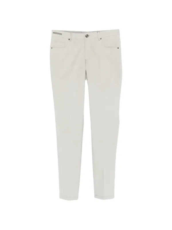 Corneliani Belt-loop Pocket Trousers in Neutrals