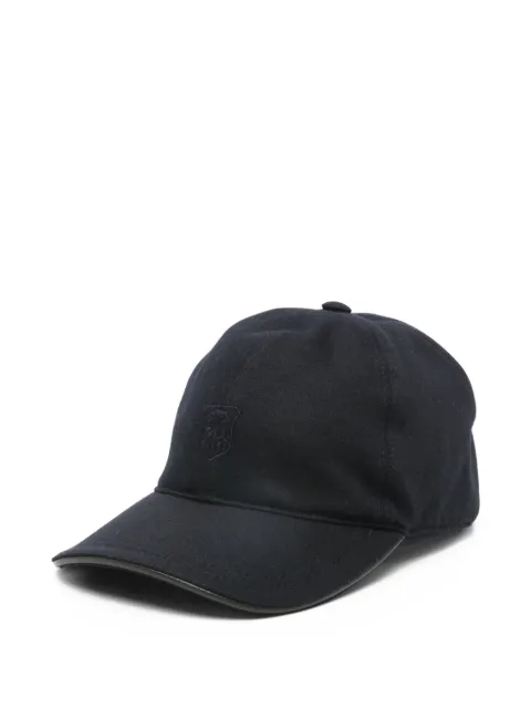 Corneliani tonal logo cap