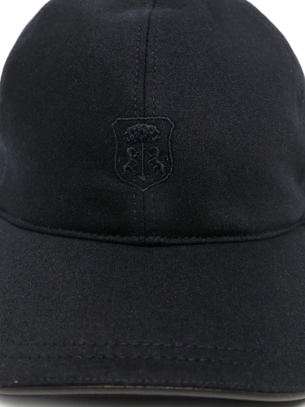  Corneliani Tonal Logo Cap - Blue 