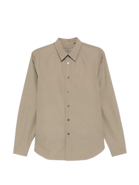 Corneliani camisa con botón en el cuello