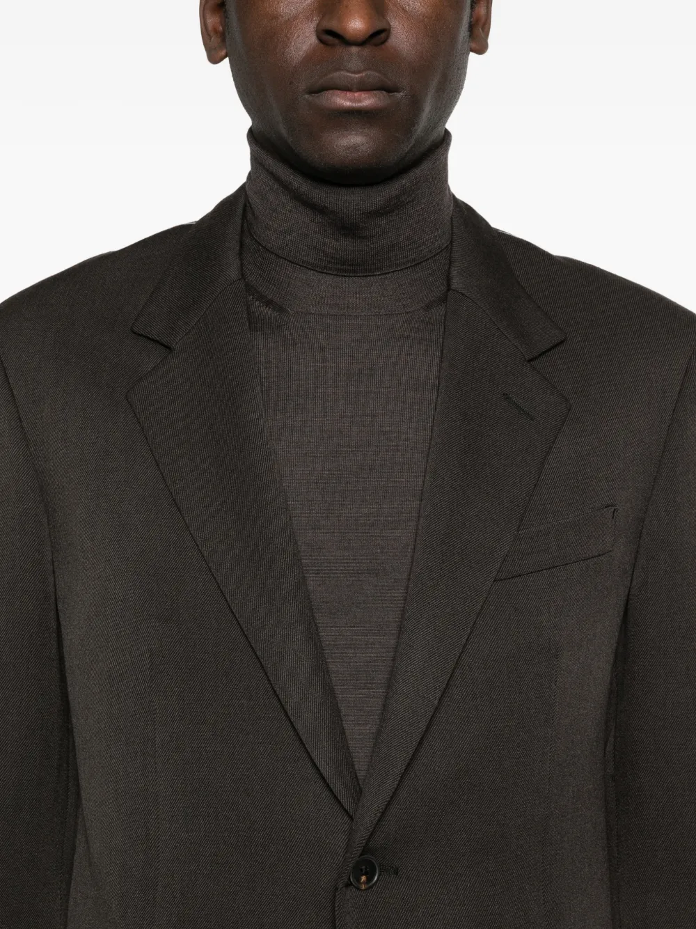 Corneliani Blazer met knoopsluiting Bruin