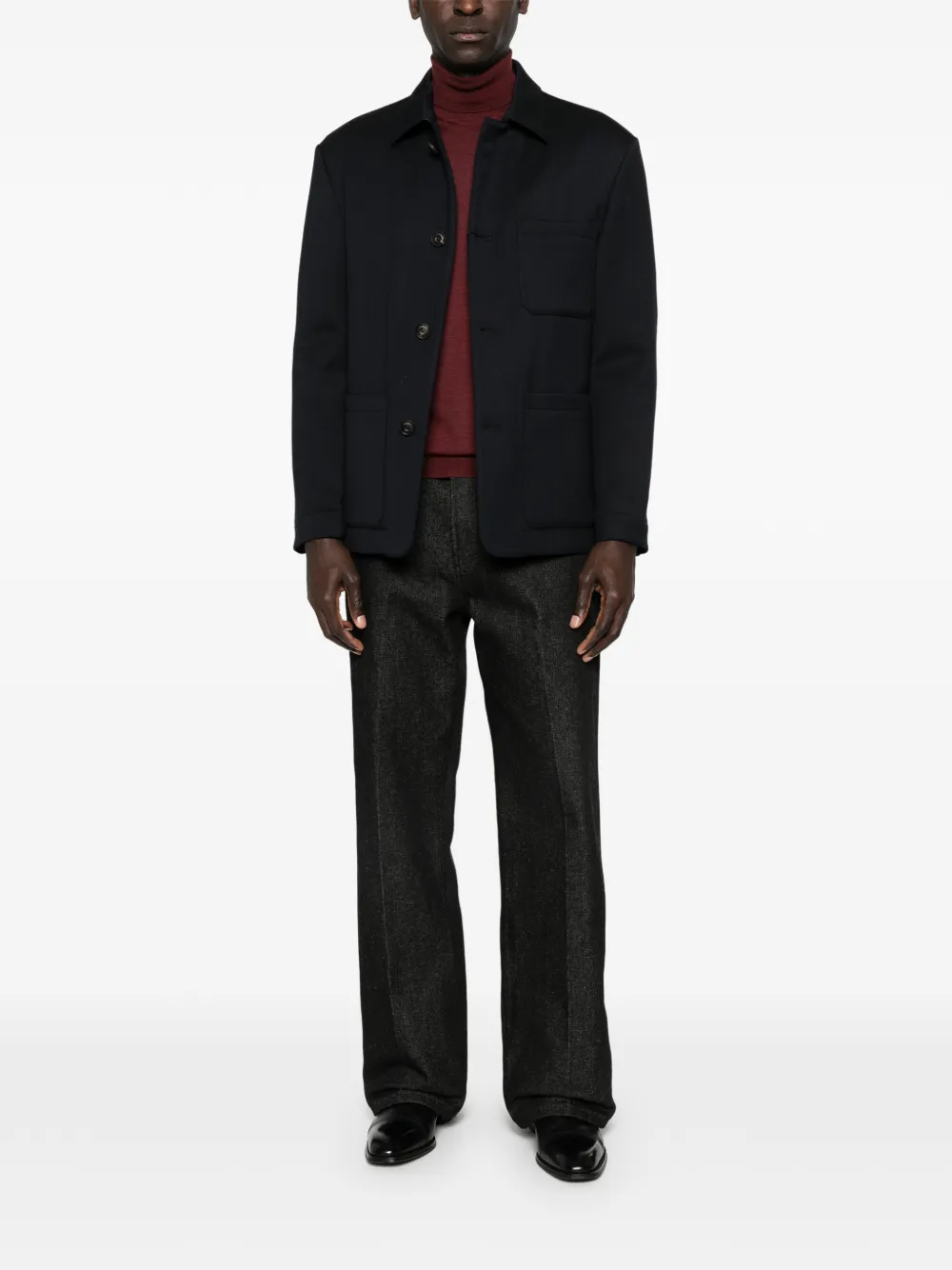 Corneliani buttoned pocket jacket | Shirt Jackets | Image 2