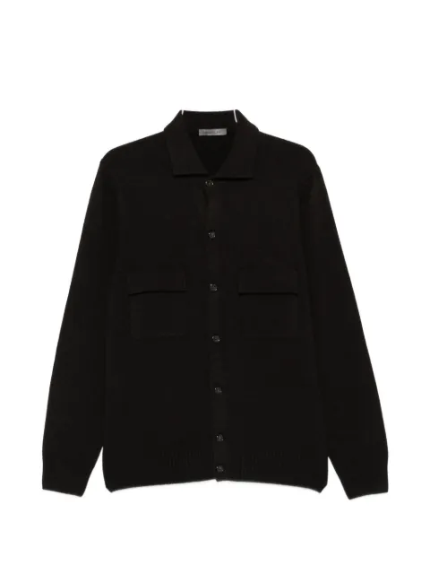 Corneliani patch-pocket button cardigan