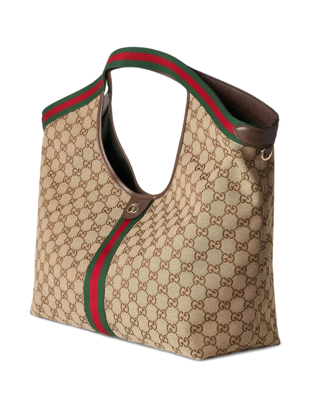 Gucci large Giglio GG-motif tote bag - Beige