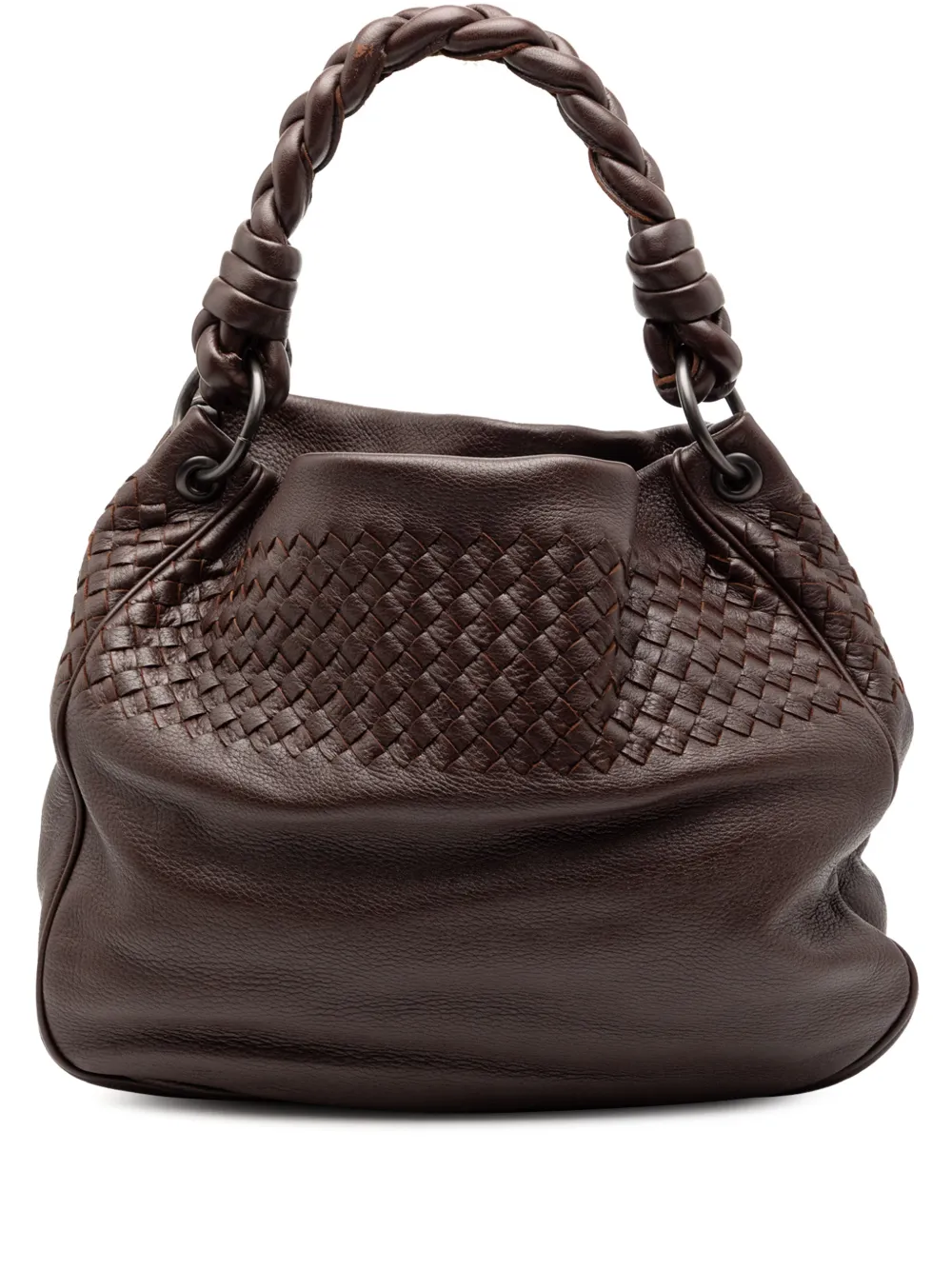 Bottega Veneta Pre-Owned 2012-2025 Nappa Intrecciato Cervo shoulder bag - Marrone