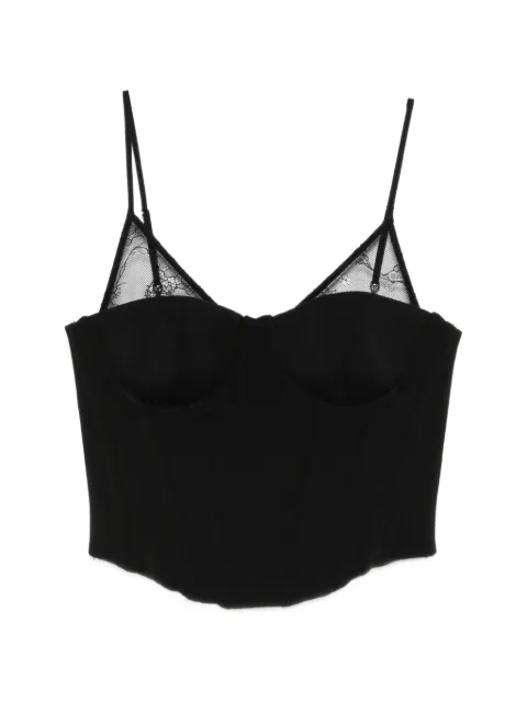 Patrizia Pepe lace-detail corset