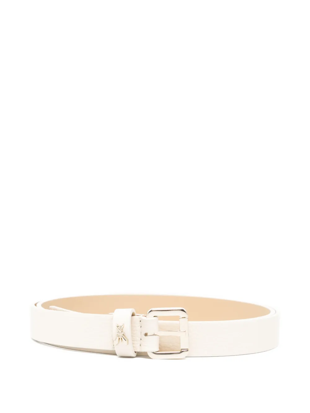 Patrizia Pepe grained fly belt - Bianco