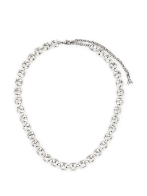 Patrizia Pepe logo-detail choker necklace