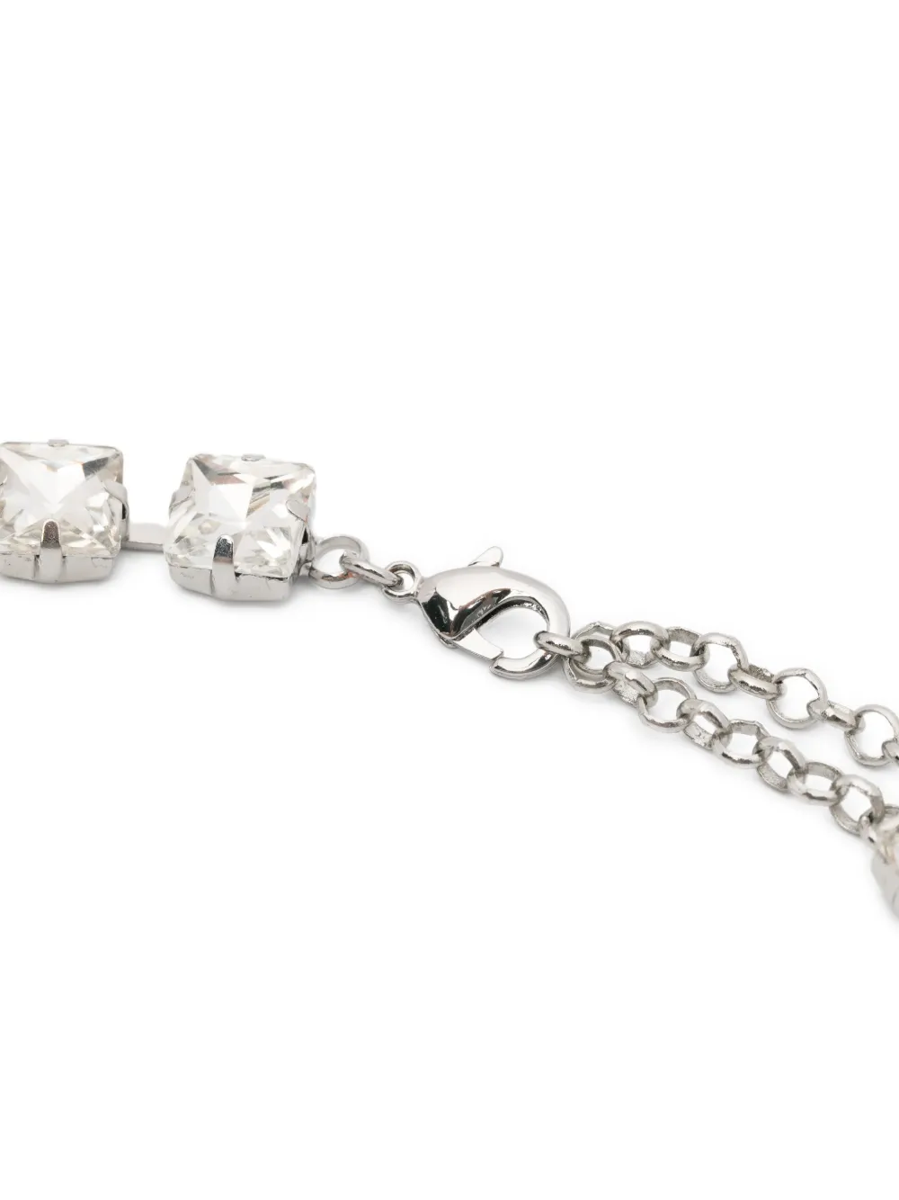  Patrizia Pepe Choker Con Logo - Argento 