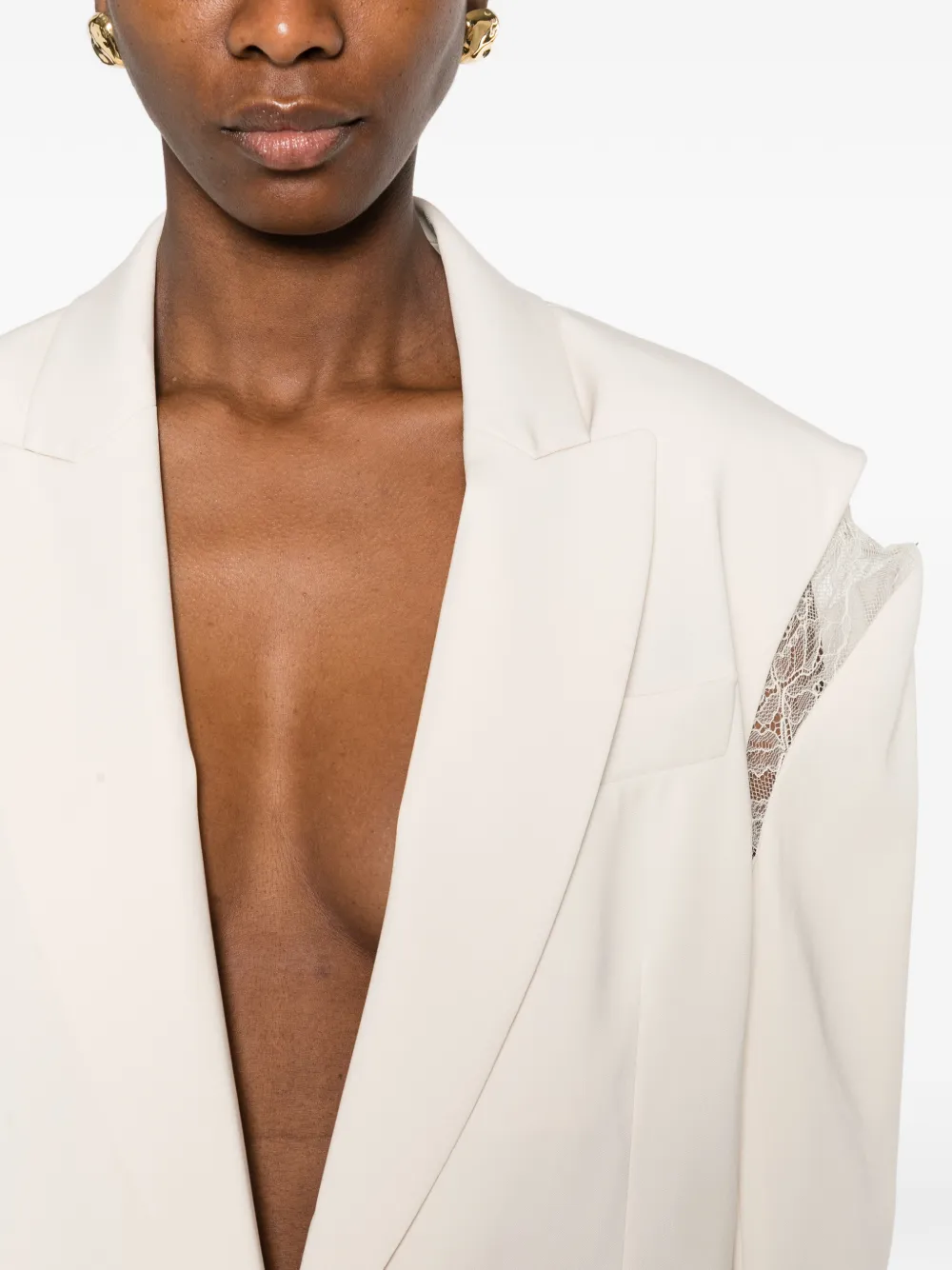 Patrizia Pepe Oversized blazer Beige
