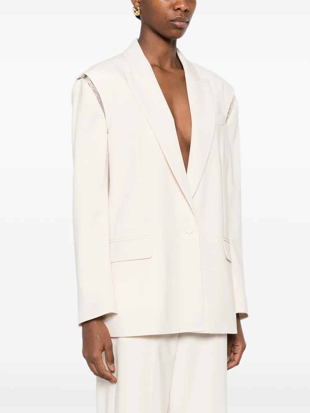Patrizia Pepe Oversized blazer Beige