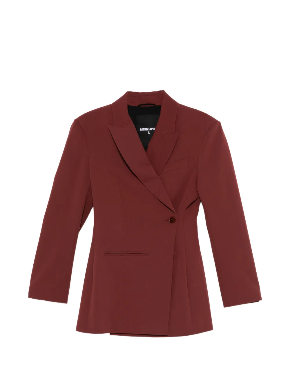 Patrizia Pepe wrap blazer - Rosso