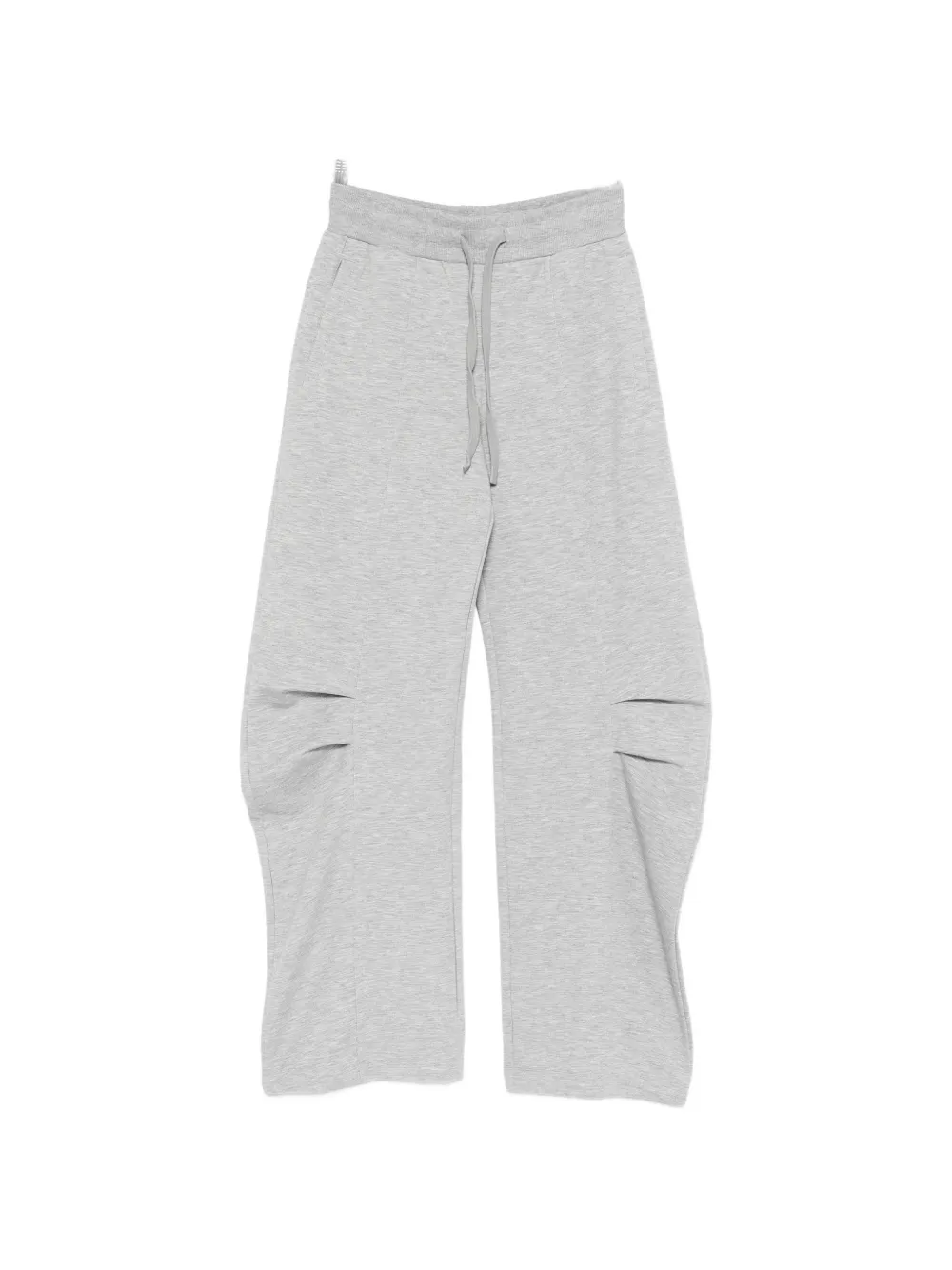 Patrizia Pepe oversized fleece track pants - Grigio