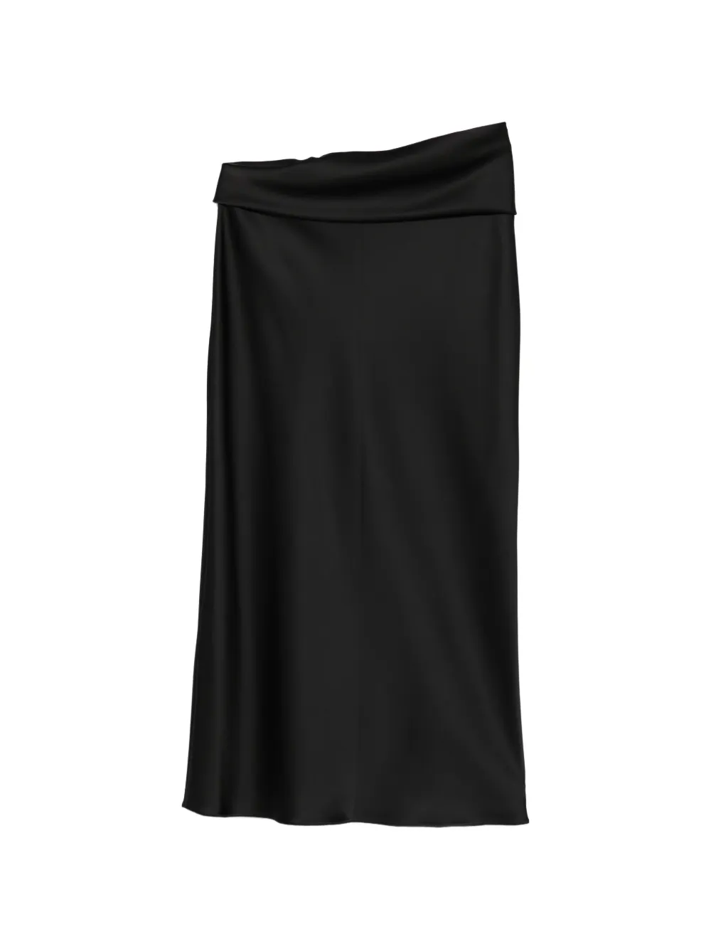  Patrizia Pepe Draped Midi Skirt - Black 