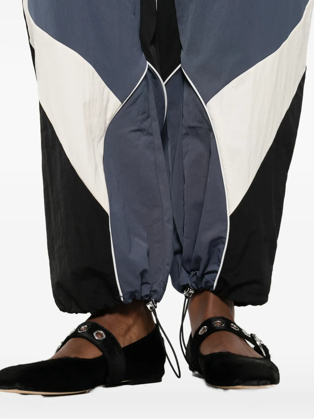 Colourblock Zip-Up Track Pants