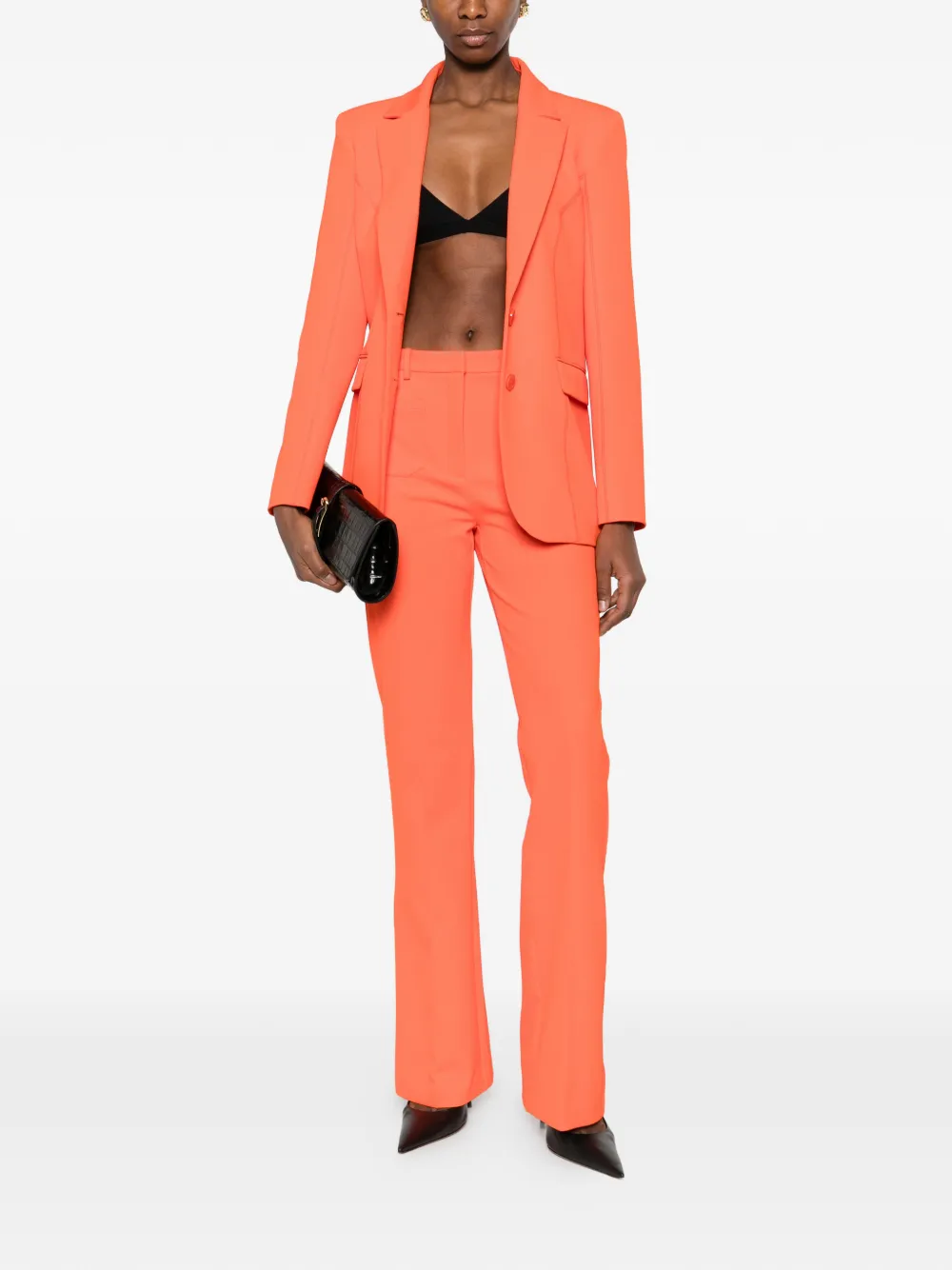 Patrizia Pepe Flared broek Oranje