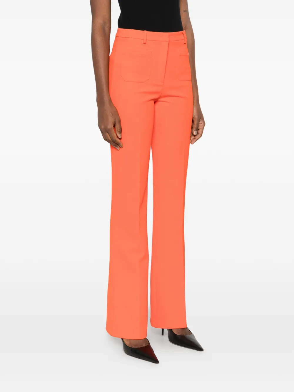 Patrizia Pepe Flared broek Oranje