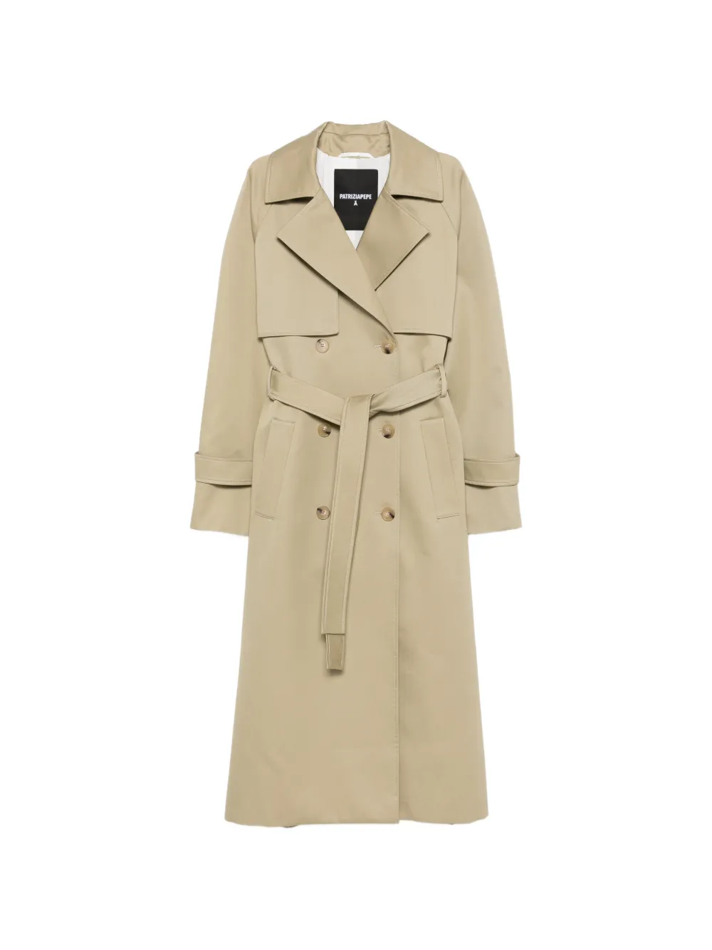 Patrizia Pepe cotton trench coat - Toni neutri