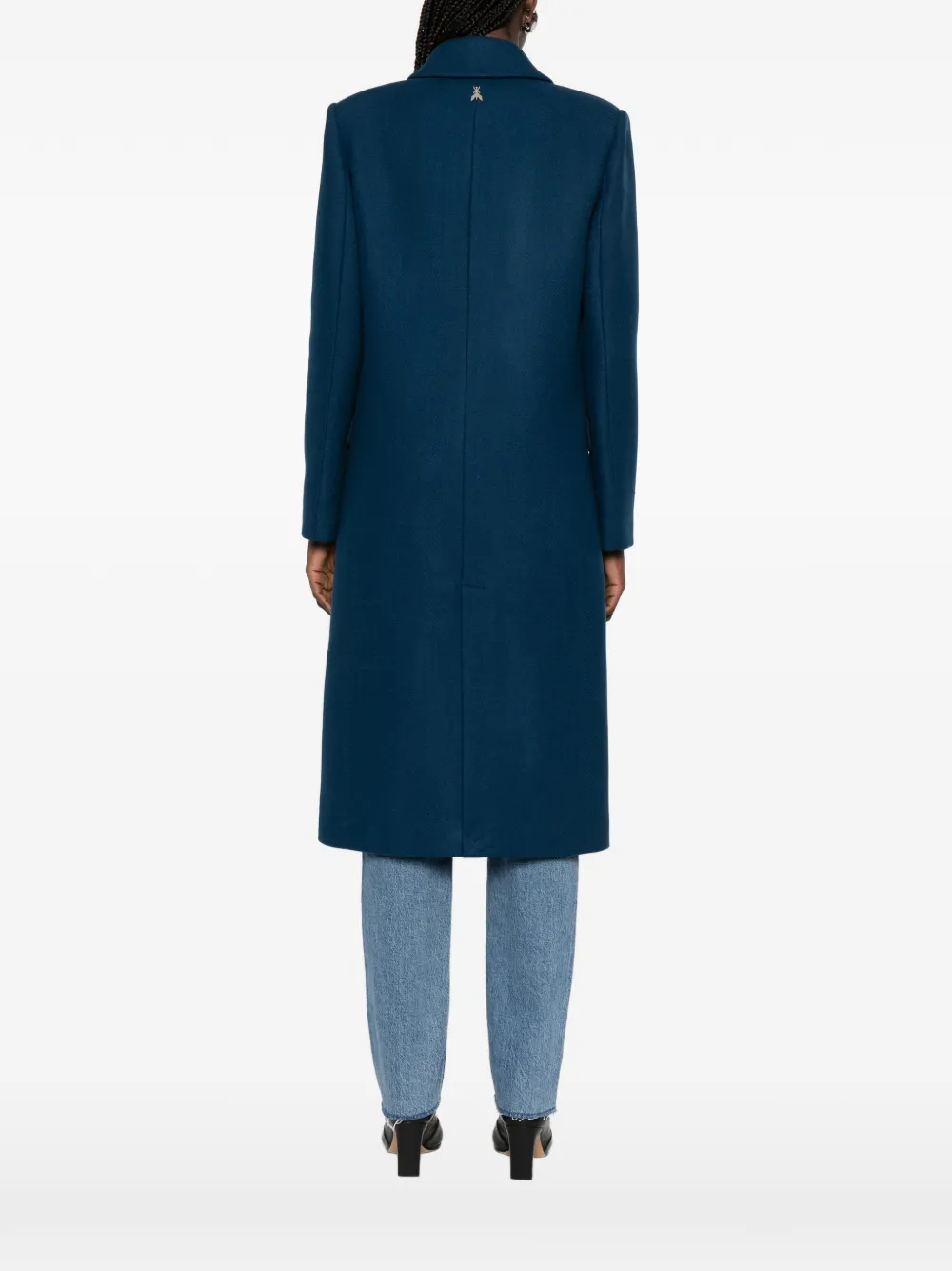  Patrizia Pepe Double-breasted Coat - Blue 