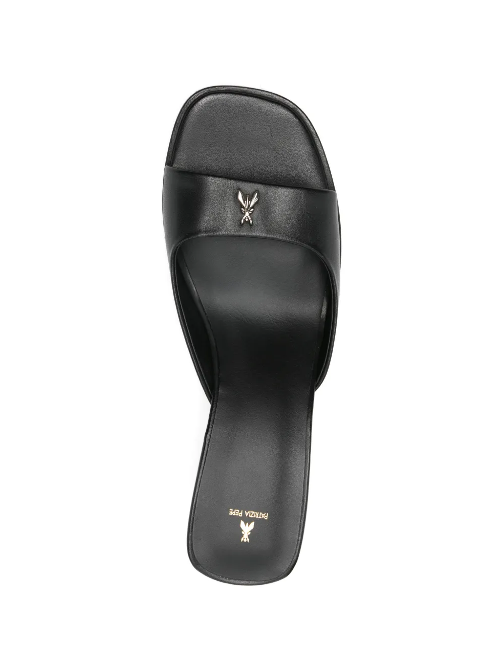 Patrizia Pepe Sandalen met vierkante neus Zwart